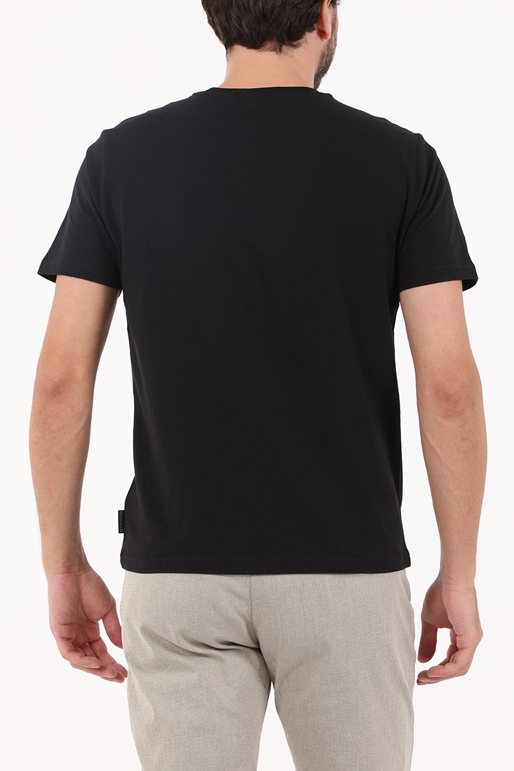 NAPAPIJRI-Ανδρικό t-shirt NAPAPIJRI SALIS C SS 1 μαύρο