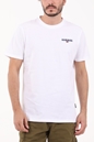 NAPAPIJRI-Ανδρικό t-shirt NAPAPIJRI NP0A4GWI0021 S-ICE λευκό