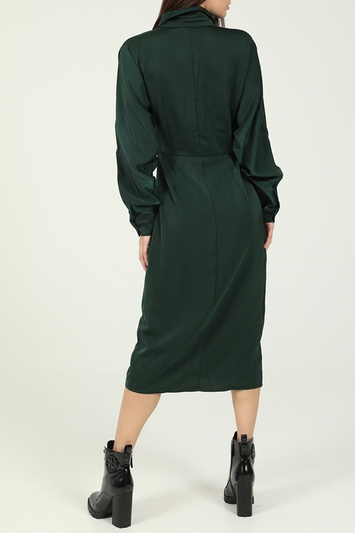 NA-KD-Γυναικείο midi φόρεμα NA-KD πράσινο