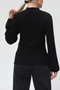 NA-KD-Γυναικεία πλεκτή μπλούζα NA-KD μαύρη