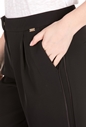 NENETTE-Γυναικείο παντελόνι NENETTE ENZO PANT NEW YORK C/BANDA RASO μαύρο