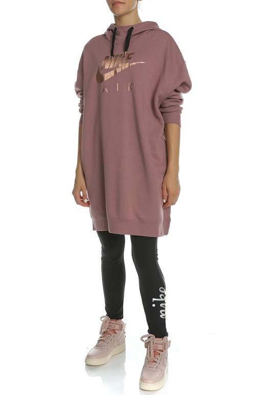 Γυναικεία μπλούζα κουκούλα NIKE SW AIR HOODIE σκούρη ροζ (1669800) | Collective Online