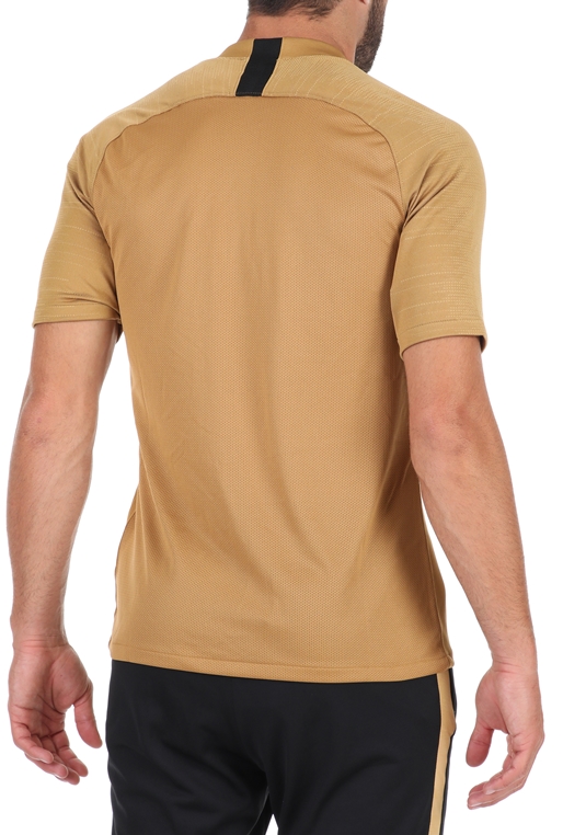 NIKE-Ανδρικό αθλητικό t-shirt NIKE INTER M NK BRT STRK καφέ χρυσό