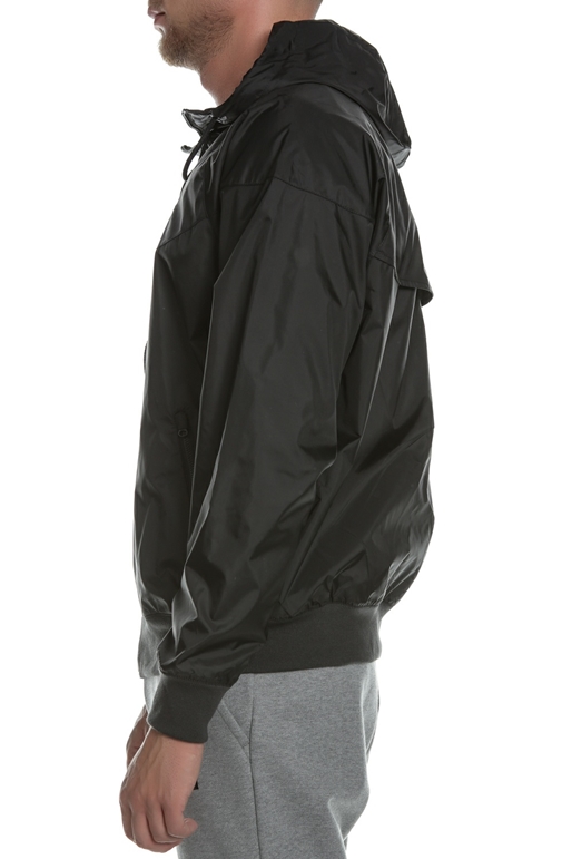 NIKE-Ανδρικό αντιανεμικό jacket NIKE NSW SCE WR JKT HD μαύρο