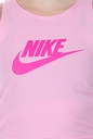 NIKE-Γυναικείο cropped top NSW HRTG TANK ροζ
