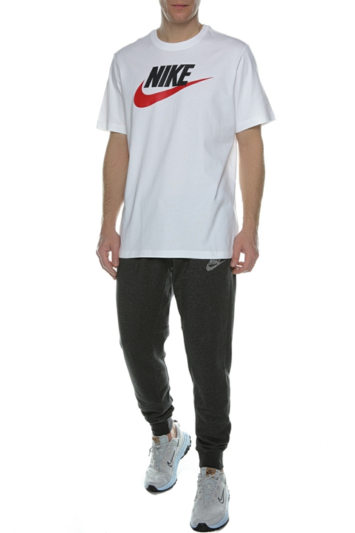 NIKE-Ανδρικό t-shirt NIKE NSW TEE ICON FUTURA λευκό