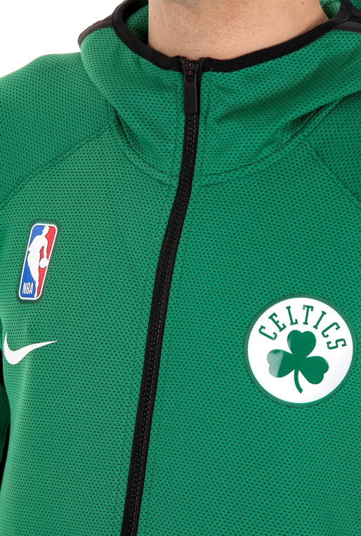 NIKE-Ανδρική ζακέτα NIKE Boston Celtics πράσινη