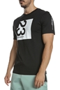 NIKE-Ανδρικό t-shirt NIKE M J 23ENG μαύρο