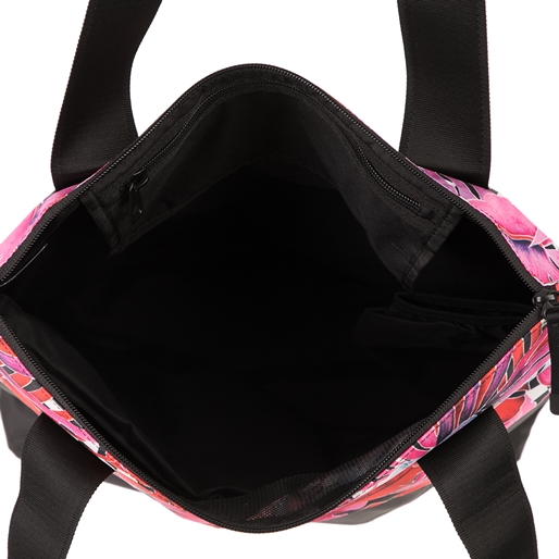 NIKE-Γυναικεία τσάντα προπόνησης Nike Radiate μαύρο-φλοράλ