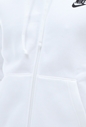 NIKE-Ανδρική φούτερ ζακέτα NIKE NSW CLUB HOODIE FZ BB λευκή