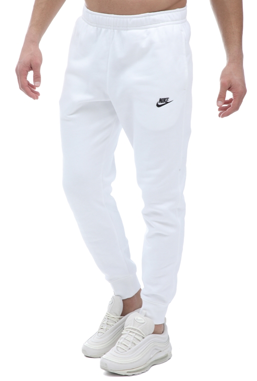 NIKE-Ανδρικό παντελόνι φόρμας NIKE NSW CLUB JGGR BB λευκό