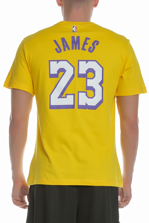 NIKE-Ανδρικό T-Shirt Nike Dri-FIT NBA κίτρινο