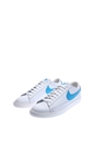 NIKE-Ανδρικά sneakers NIKE BLAZER LOW LEATHER λευκά-μπλε