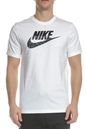 NIKE-Ανδρικό t-shirt NIKE CAMO λευκό