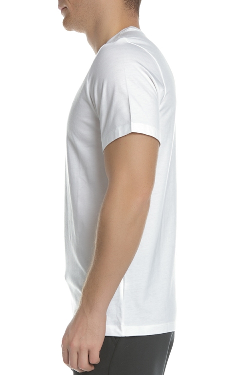 NIKE-Ανδρικό t-shirt NIKE CAMO λευκό
