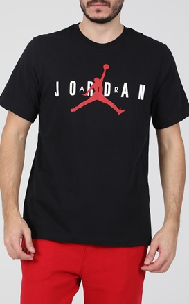 NIKE-Ανδρικό t-shirt NIKE M J JORDAN AIR WM μαύρο
