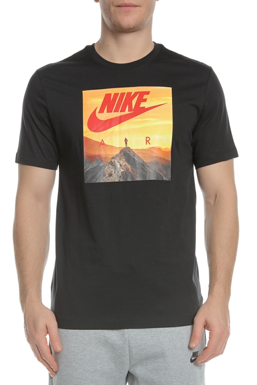 NIKE-Ανδρικό t-shirt NIKE AIR PHOTO μαύρο