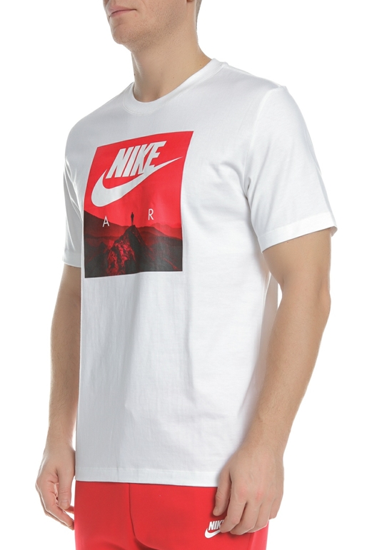 NIKE-Ανδρικό t-shirt NIKE AIR PHOTO λευκό