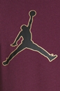 NIKE-Ανδρικό t-shirt NIKE J PSG WORDMARK μπορντό