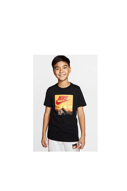 NIKE-Παιδικό t-shirt NIKE AIR PHOTO μαύρο