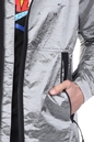 NIKE-Ανδρικό αντιανεμικό jacket NIKE NSW TCH PCK JKT HD WVN ασημί