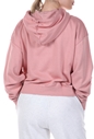 NIKE-Γυναικεία cropped φούτερ ζακέτα NIKE NSW HRTG FZ FLC ροζ
