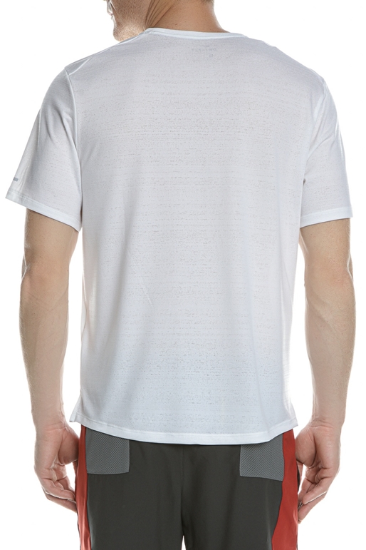 NIKE-Ανδρική μπλούζα NIKE DF MILER TOP SS λευκή