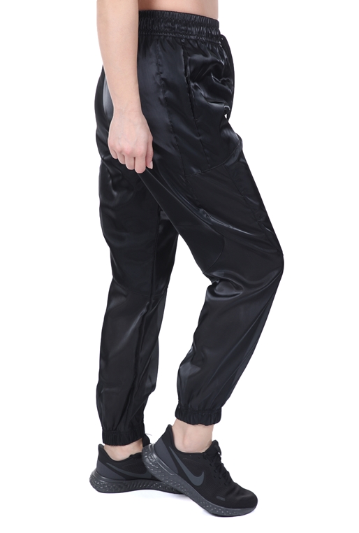 NIKE-Γυναικείο παντελόνι φόρμας NIKE NSW AIR PANT SHEEN μαύρο