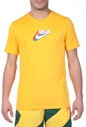 NIKE-Ανδρική μπλούζα NIKE GA M NK DRY TEE SWOOSH FREAK 2 κίτρινη