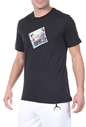 NIKE-Ανδρικό t-shirt NIKE NSW SS TEE MUSIC CD μαύρο