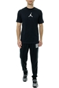 NIKE-Ανδρικό t-shirt CW5190 M J JUMPMAN DF SS CREW μαύρο