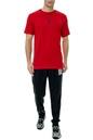 NIKE-Ανδρικό t-shirt CW5190 M J JUMPMAN DF SS CREW κόκκινο
