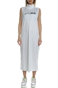 NIKE-Γυναικείο μακρύ φόρεμα NIKE CZ8282 W NSW DRESS AMD λευκό
