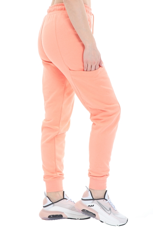 NIKE-Γυναικείο παντελόνι φόρμας NIKE NSW AIR PANT FLC MR πορτοκαλί