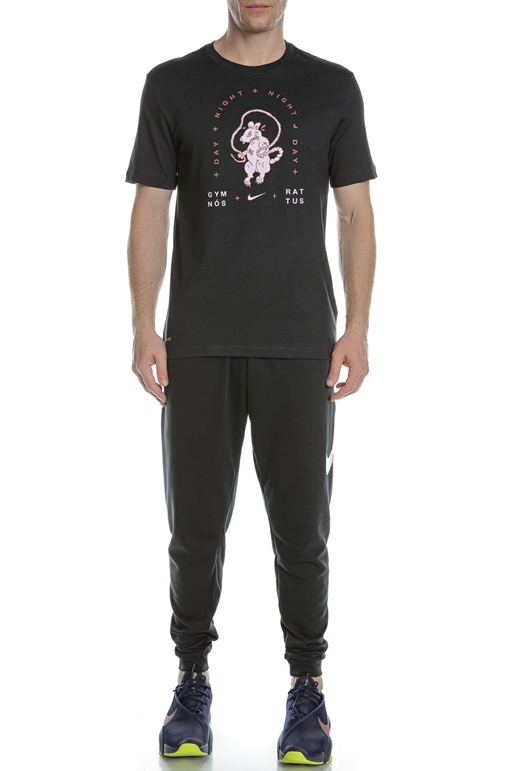 NIKE-Ανδρικό αθλητικό t-shirt NIKE DF GFX STY μαύρο