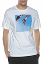 NIKE-Ανδρικό t-shirt NIKE M J JMPMN PHOTO SS CREW λευκό