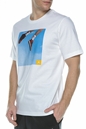 NIKE-Ανδρικό t-shirt NIKE M J JMPMN PHOTO SS CREW λευκό