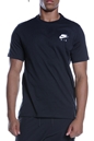 NIKE-Ανδρικό t-shirt NIKE M NSW TEE NIKE AIR GX μαύρο