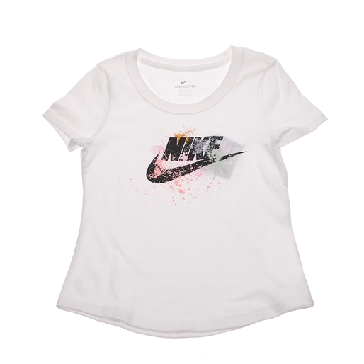 NIKE-Παιδικό t-shirt NIKE NSW TEE RTL SCOOP FUTURA λευκό