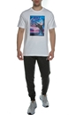 NIKE-Ανδρικό κοντομάνικο t-shirt NIKE M NSW WHALE FTRA PHOTO TEE λευκό