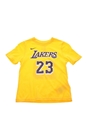 NIKE-Παιδικό t-shirt NIKE NBA ICON N&N TEE-LAKERS-JAMES κίτρινο