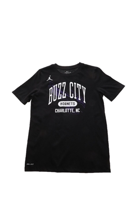 NIKE-Παιδικό t-shirt NIKE NBA HOR DRY TEE FNW AR MTR-HORNETS μαύρο