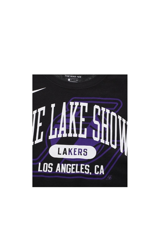 NIKE-Παιδικό t-shirt NIKE NBA LAK DRY TEE FNW AR MTR-LAKERS μαύρο
