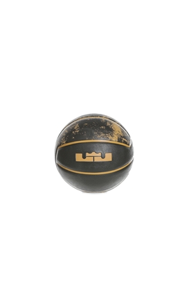 NIKE-Μπάλα basketball n7 NIKE LEBRON N.KI.12.07 PLAYGROUND 4P μαύρη χρυσή