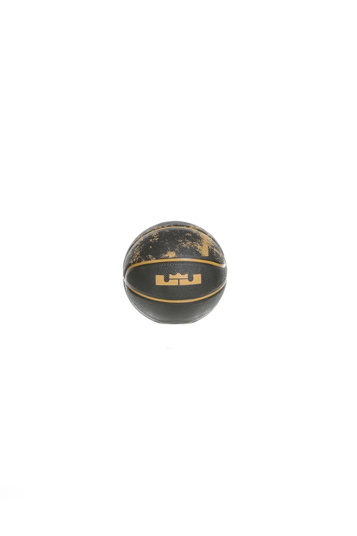 NIKE-Μπάλα basketball mini NIKE LEBRON SKILLS N.KI.14.03 μαύρη χρυσή