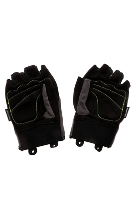 NIKE-Ανδρικά γάντια προπόνησης NIKE N.LG.B2.MD MENS FUNDAMENTAL μαύρα-γκρι