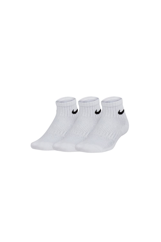 NIKE-Παιδικές κάλτσες σετ των 3 NIKE EVERYDAY CUSH ANKLE λευκές