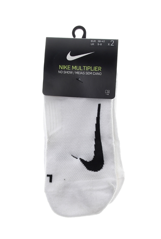 NIKE-Unisex κάλτσες σετ των 2 NIKE Multiplier σετ των 2 λευκές μαύρες