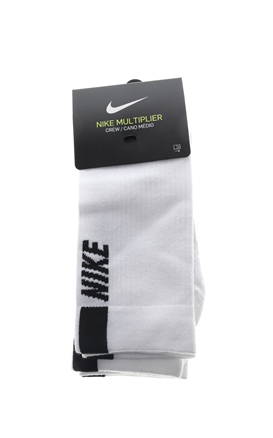 NIKE-Unisex κάλτσες σετ των 2 NIKE MLTPLIER CRW λευκές