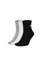 NIKE-Unisex κάλτσες σετ των 3 NIKE μαύρες γκρι λευκές